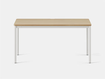 Daily Desk – 58" x 27" / Woodgrain (White)