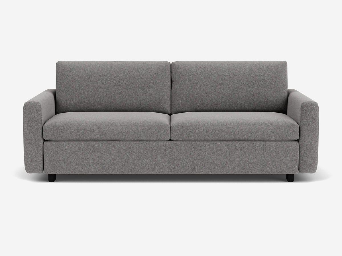 Mila Grey with Black Ash Legs - Narrow Arms