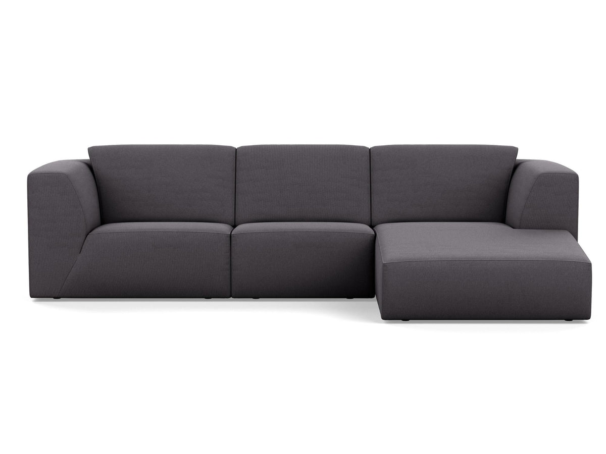 Grade 30 Jet Ash - Right Hand Facing Chaise