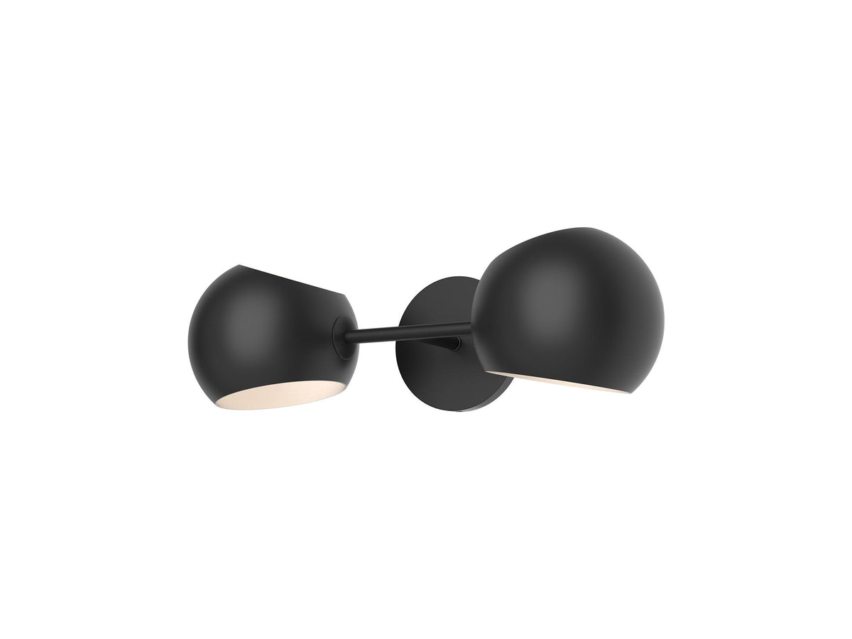 Willow Wall Light – 17" / Matte Black