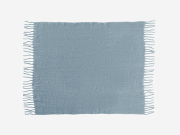 Wooly Throw – Sky – view 2