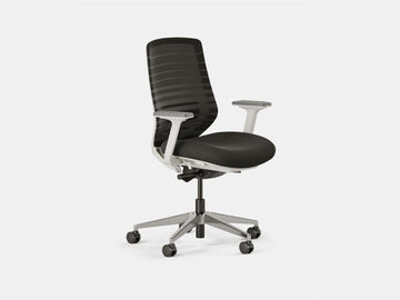 Ergonomic Office Chair – Black (White)