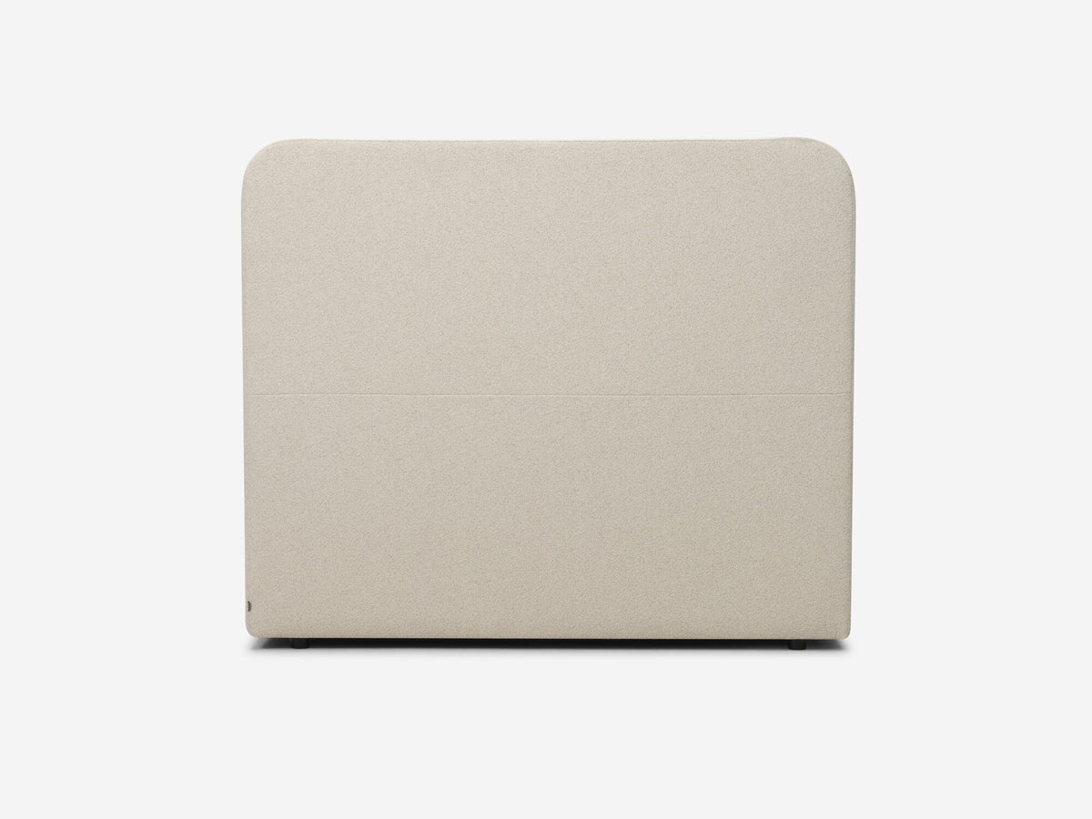 Veneto Sand - Queen - High - Grid - Round Headboard