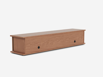 Plank 83" Low Media Unit – view 3
