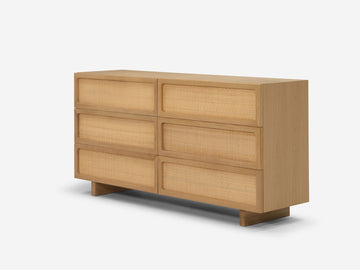 Stadium Double Dresser – Oak – view 2