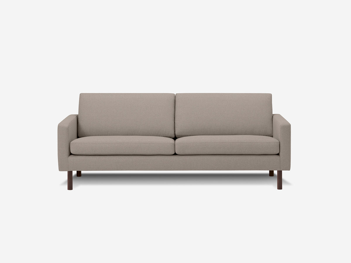 Panama Natural with Walnut legs - Plain Back - 84"