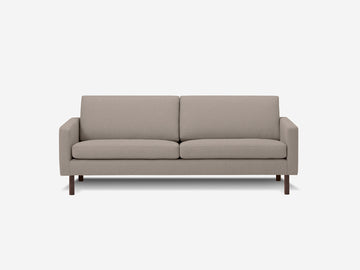 Panama Natural with Walnut legs - Plain Back - 84"
