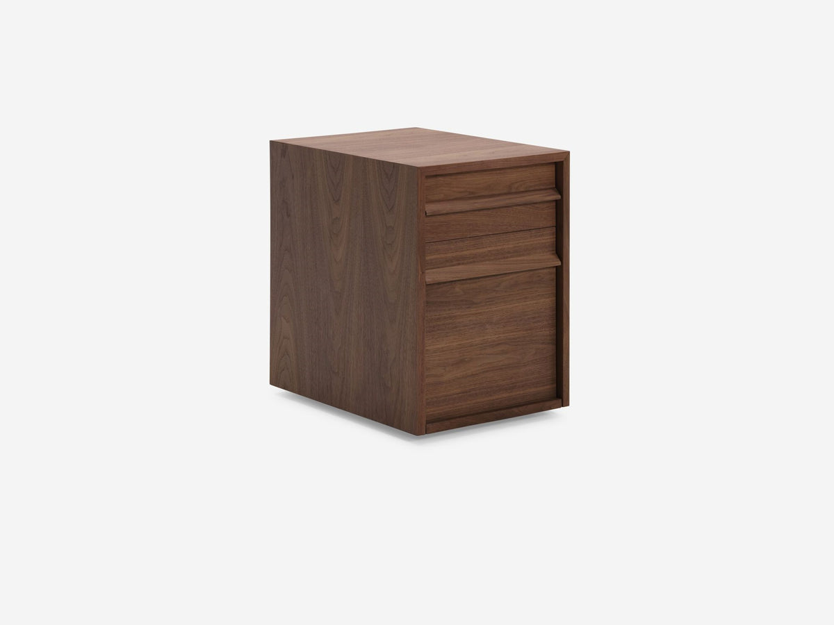 Marcel Pedestal – Walnut – view 2