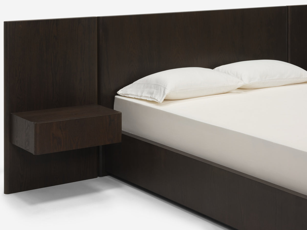 Smoked Oak with Extensions and Nightstands