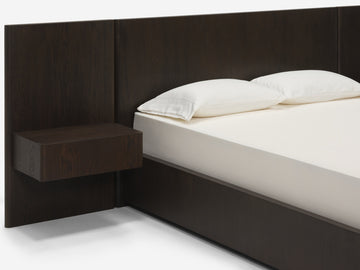 Smoked Oak with Extensions and Nightstands
