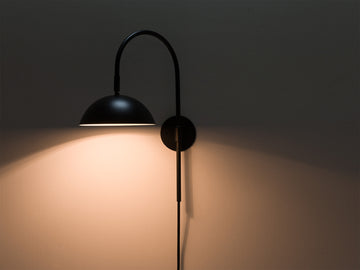 Bow Wall Lamp – Black – view 2