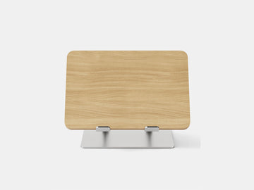 Adjustable Laptop Stand – Woodgrain – view 2