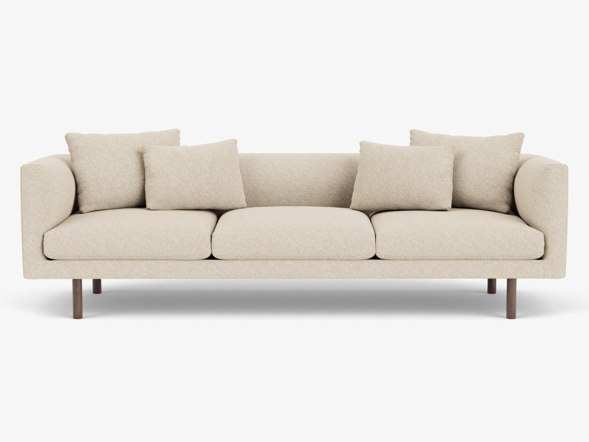 Grade 60 Lana Sand with Walnut Legs
