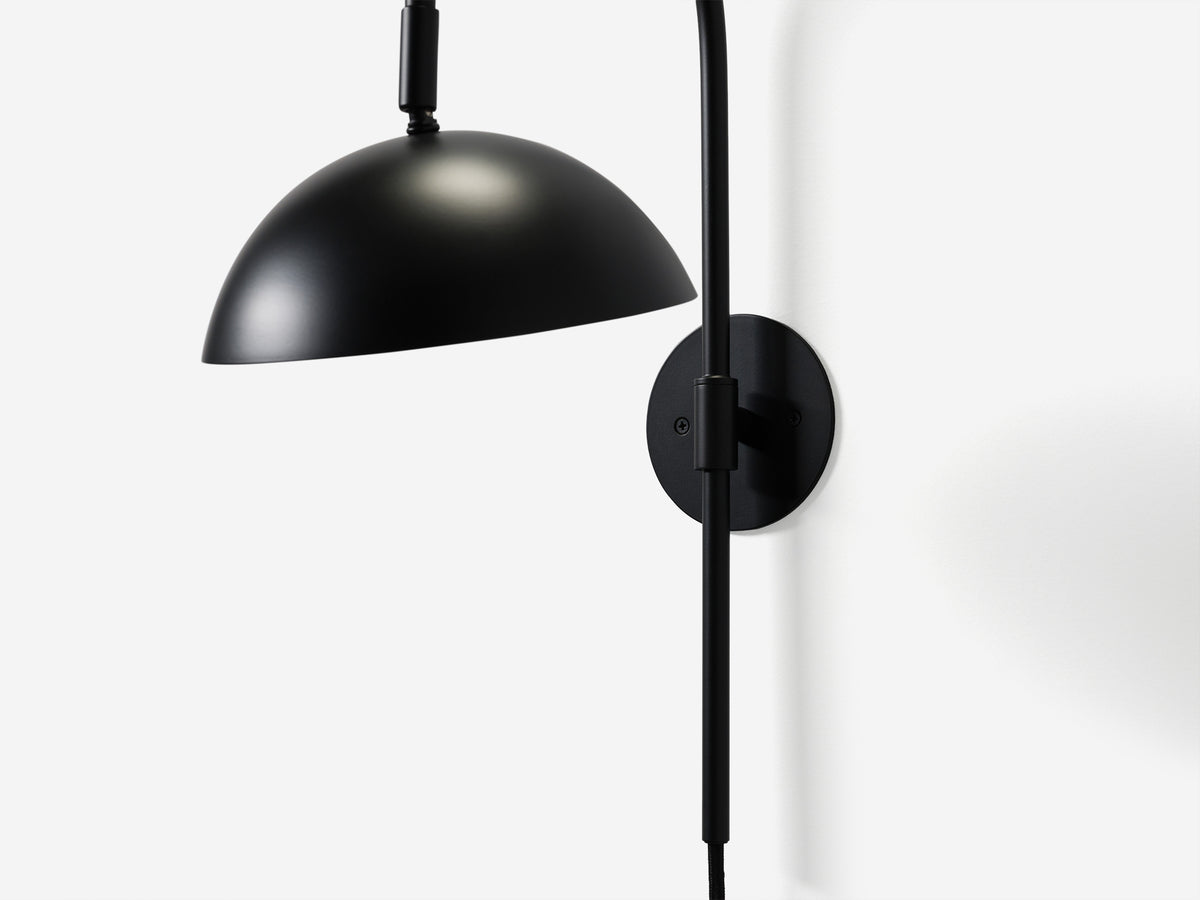 Bow Wall Lamp – Black – view 9