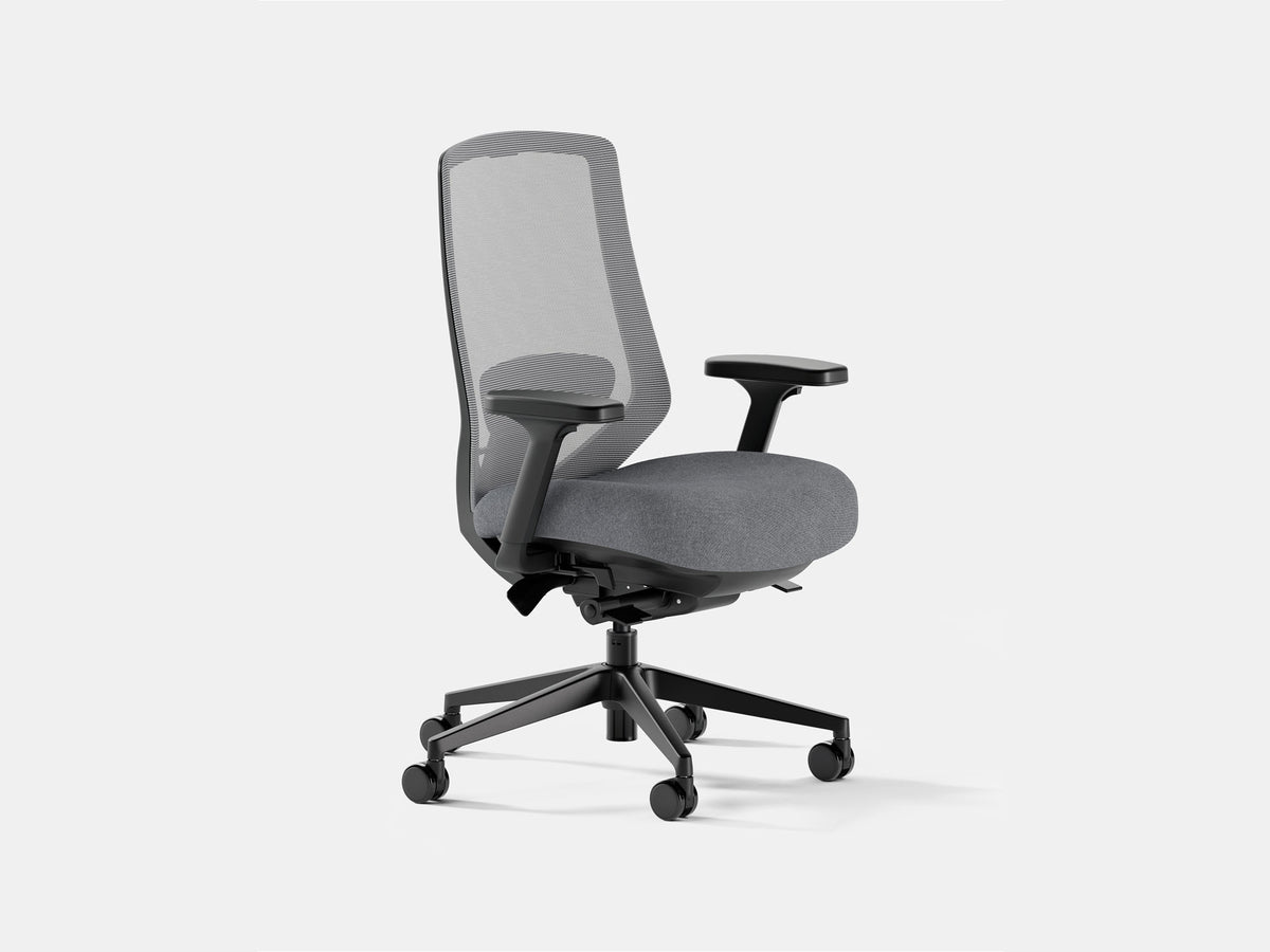 Ergonomic Pro Office Chair – Mesh/Fabric / Boulder