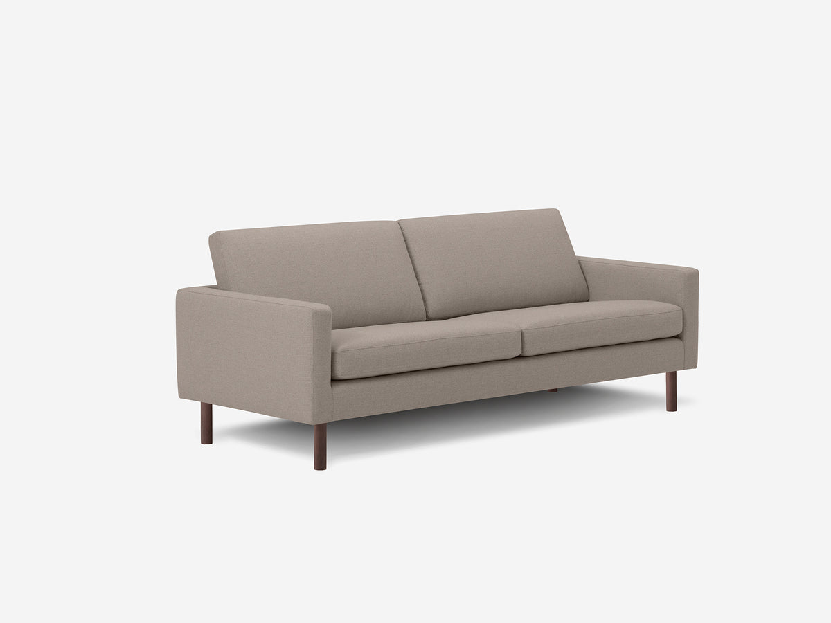 Panama Natural with Walnut legs - Plain Back - 84"