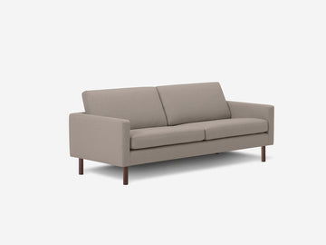 Panama Natural with Walnut legs - Plain Back - 84"