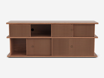 Plank 65" Tall Media Unit