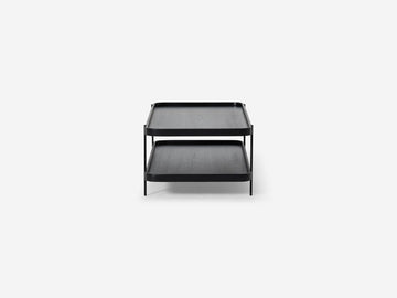Sage Rectangular Coffee Table – Black Oak – view 3