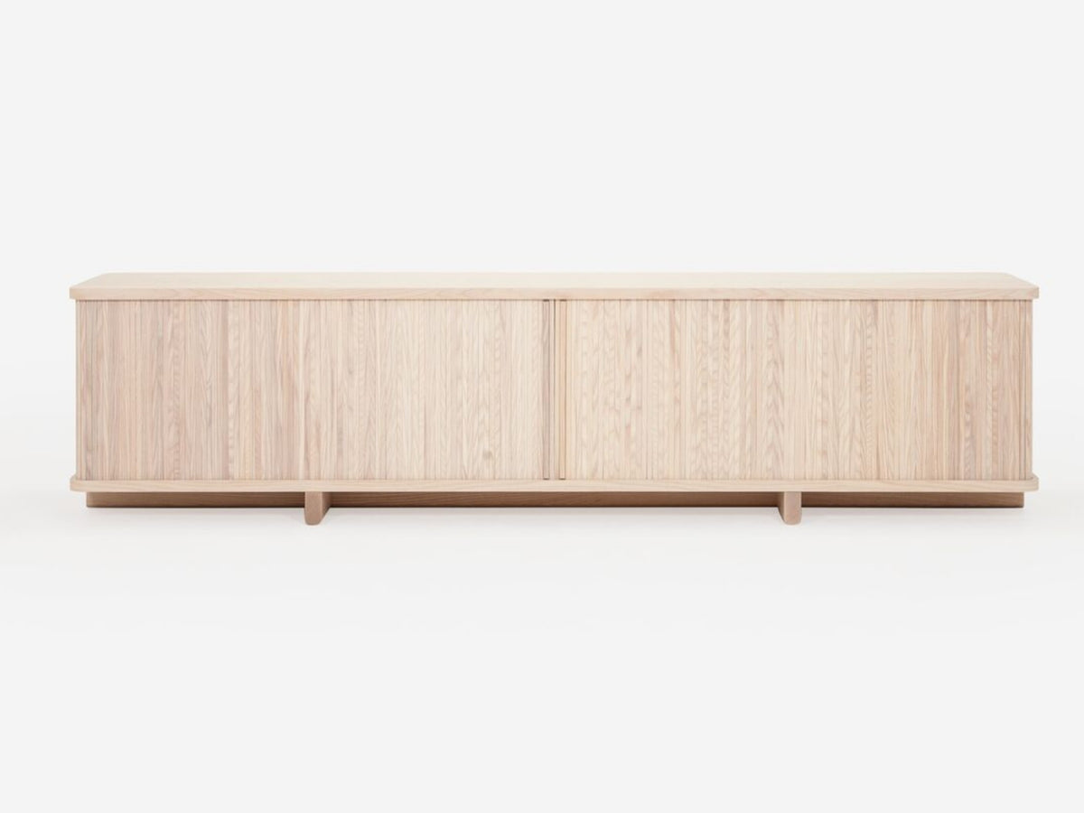 Tambour 86" Credenza – Ash