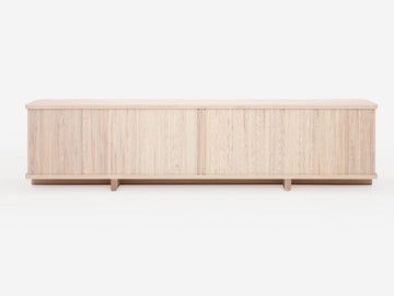 Tambour 86" Credenza – Ash