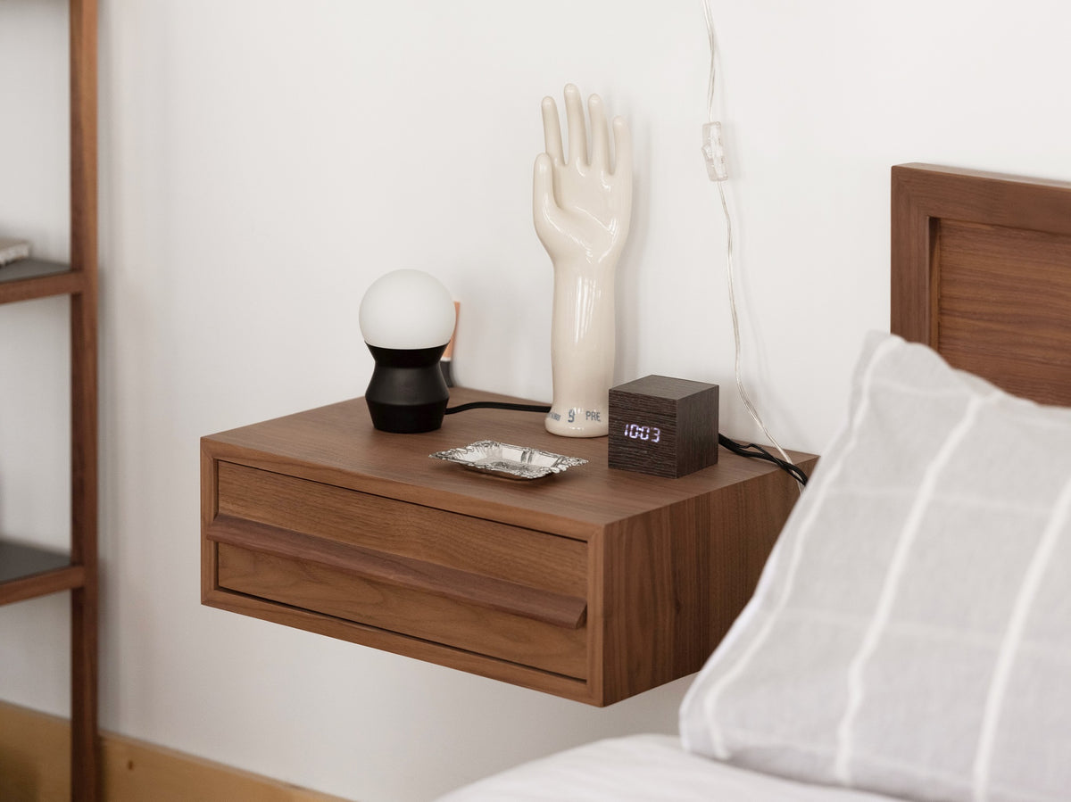 Marcel Single Drawer Floating Nightstand