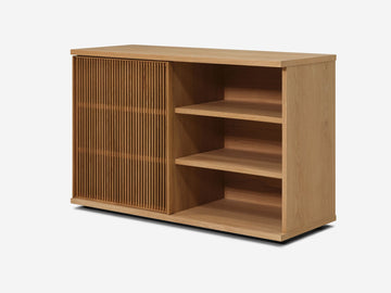 Standard - Oak - Slatted Door