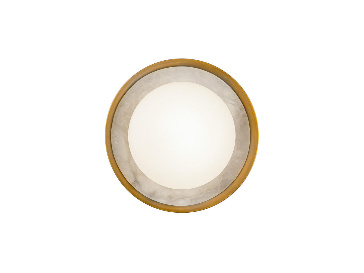 Alonso Wall Light – 8" / Vintage Brass