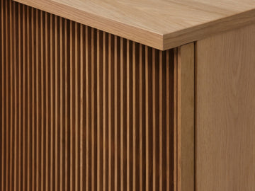 Oak - Slatted Door