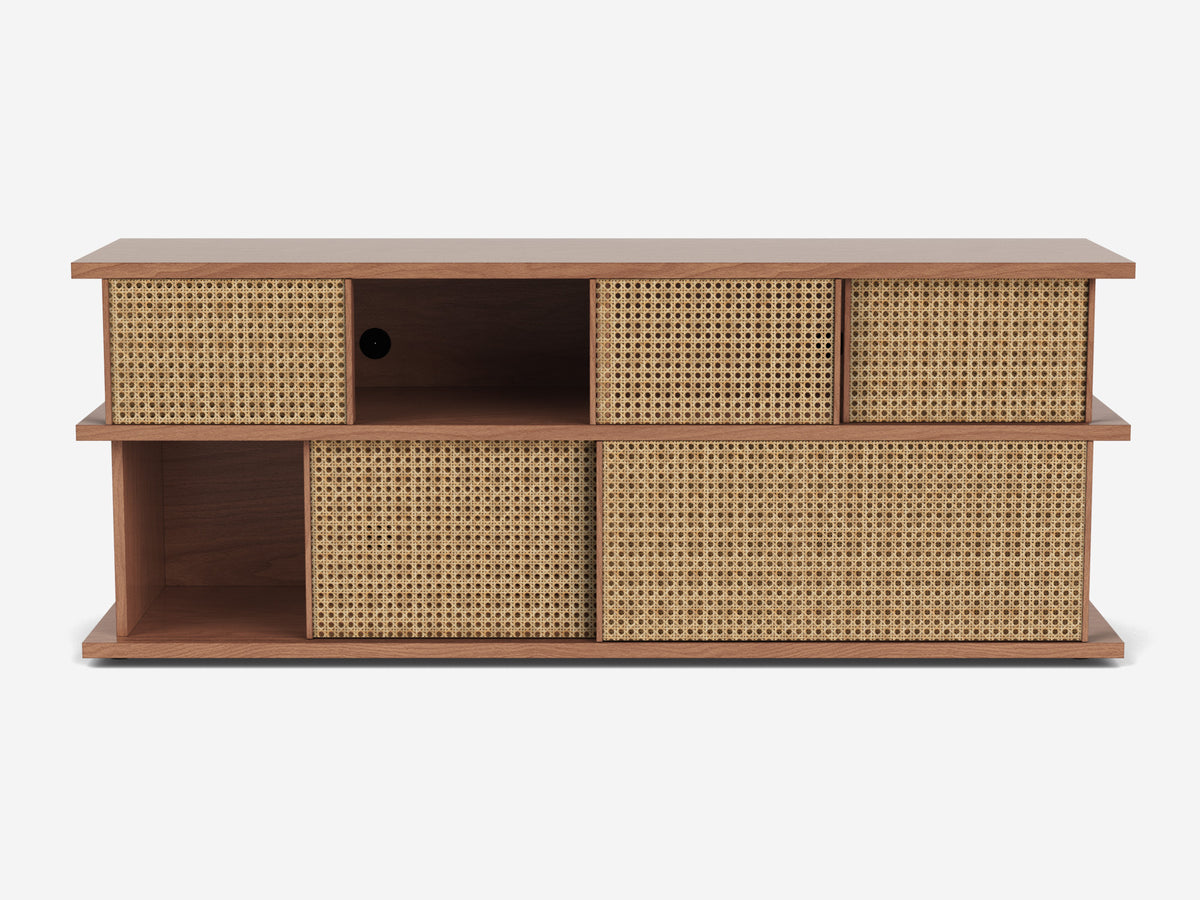 Plank 65" Tall Media Unit