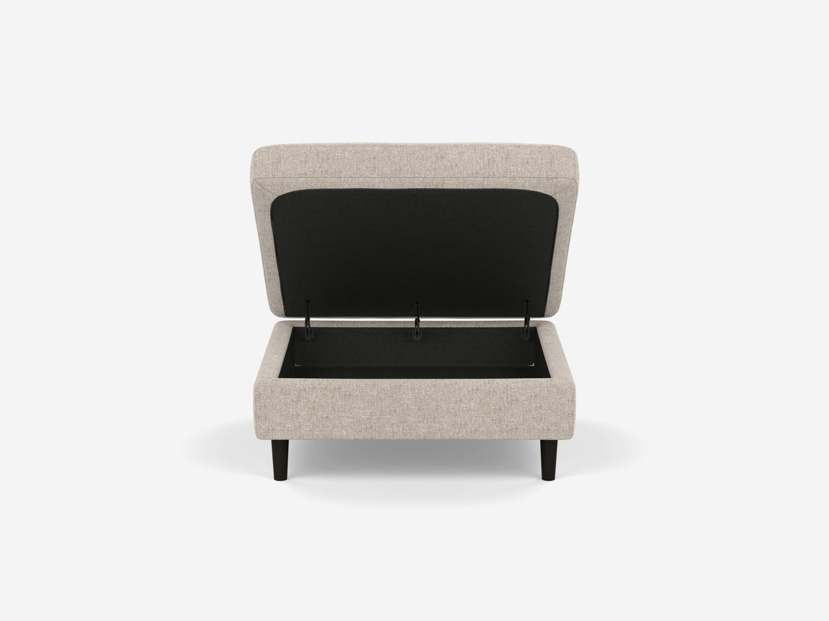 Grade 20 Polo Grey with Black Ash Legs - Square