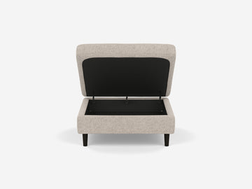 Grade 20 Polo Grey with Black Ash Legs - Square