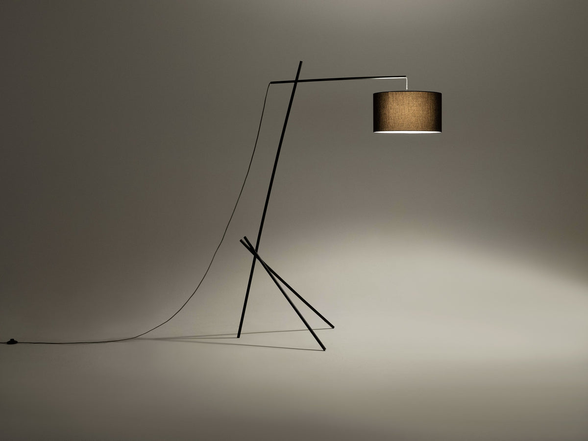 Arvid Floor Lamp – Black Base – view 3