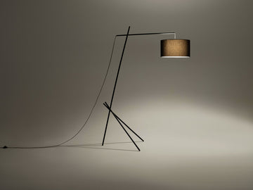 Arvid Floor Lamp – Black Base – view 3