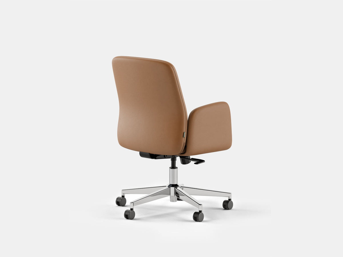 Softside Office Chair – Mid / Vegan Leather / Canyon – view 2