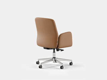 Softside Office Chair – Mid / Vegan Leather / Canyon – view 2