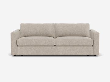 Polo Grey Fabric - Shallow - Narrow Track Arms