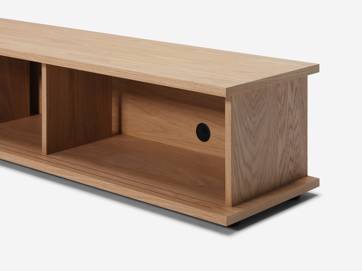 Plank 83" Low Media Unit – view 5