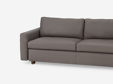 Suave Chrome with Walnut legs - Narrow arms