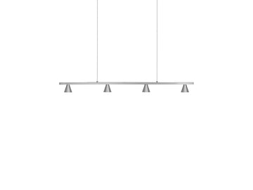 Dune Linear Pendant – 37" / Brushed Nickel