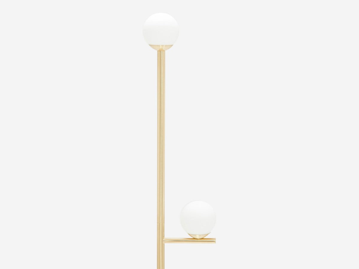 Stem Floor Lamp – Brass – view 3