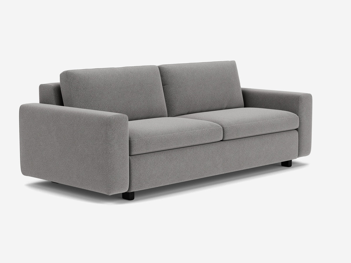 Mila Grey with Black Ash Legs - Standard Arms