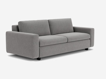 Mila Grey with Black Ash Legs - Standard Arms