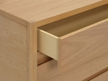 Monarch Single Dresser – Oak – view 7