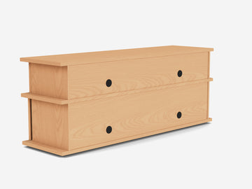 Plank 65" Tall Media Unit – view 3