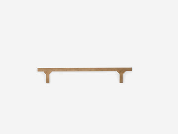 Marcel Floating Media Unit – 65" / Oak – view 2