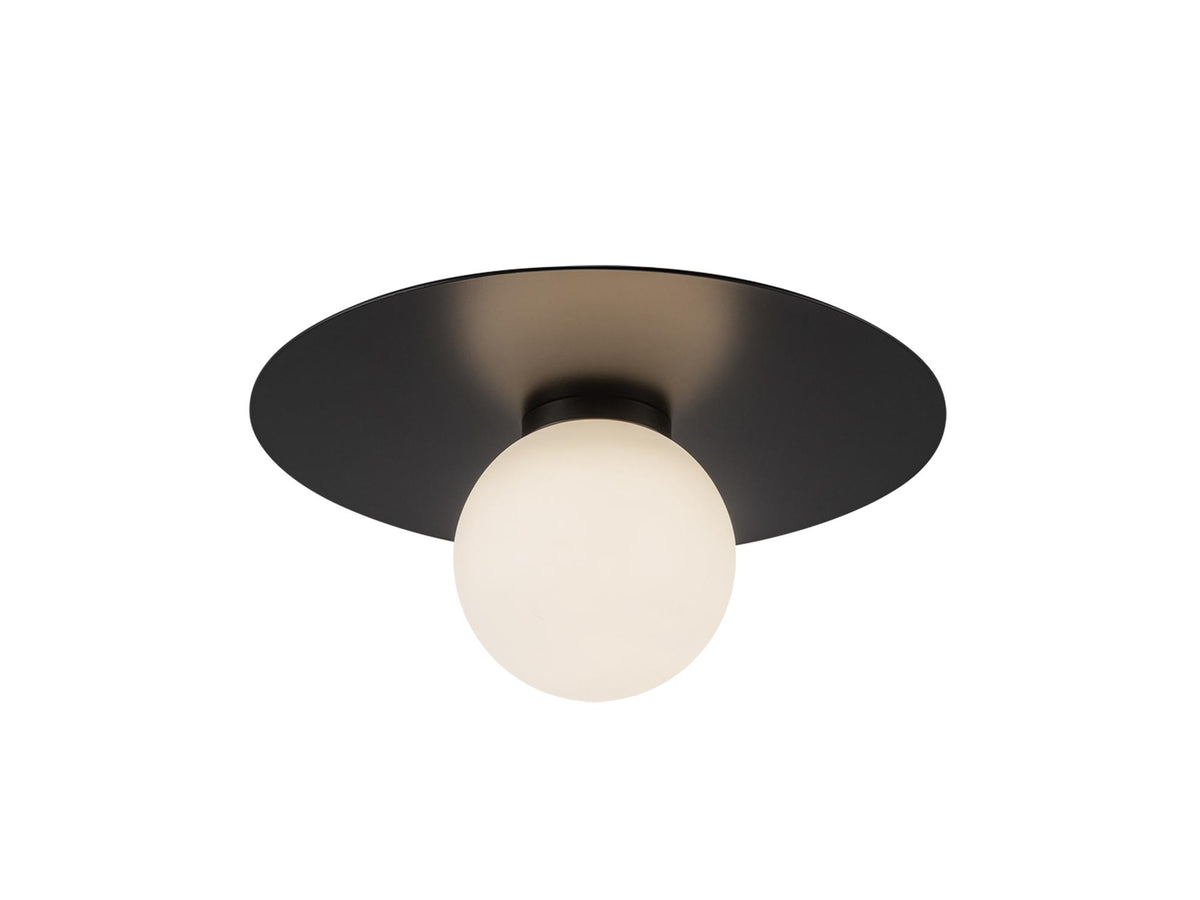Elixir Flush Mount Light – 10" / Black – view 2