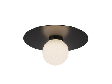 Elixir Flush Mount Light – 10" / Black – view 2
