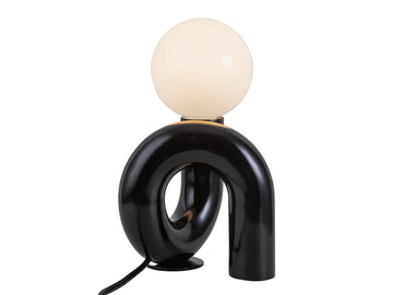 Sadie Table Lamp – Gloss Black – view 2