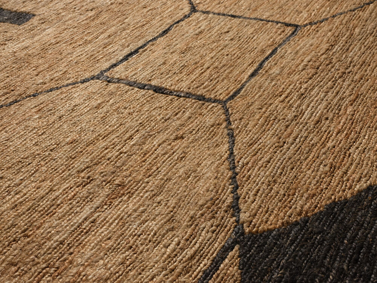 Ace Rug 9' x 12' – Natural/Black – view 4